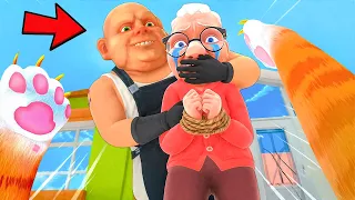 قررت أراقب الجزار   واكتشفت إنه الجدة مخطوفة                   دندنها