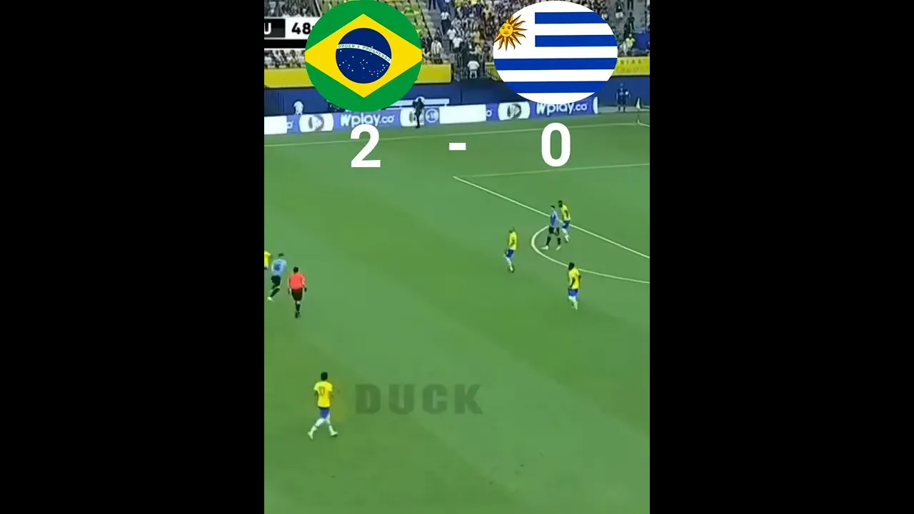 BRAZIL VS URUGUAY 4 - 1 HIGHLIGHTS #brazil #uruguay #highlights