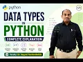 Data Types in Python Python Programming Dr Sayyad Rasheeduddin
