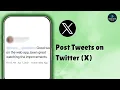 How to Tweet on Twitter 2025 Beginner s Guide to Posting Your First Tweet