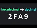 Learn hexadecimal in 0x7A seconds