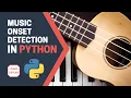 Python Music Onset Detection Tutorial