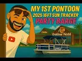 My 2025 16ft Suntracker Party Barge Bass Pro Shops in Fort Myers Florida