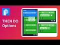 Actions in Polypad - THEN DO Options