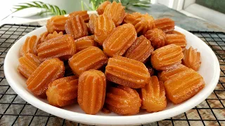 بلح الشام بدون بيض طعم رهيييب مكونات إقتصادية قرمشة تدوم لأيام 