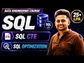 SQL CTE Database Optimization Data Modification Advanced SQL for Interviews Data Engineering