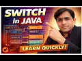 Switch Statement in Java Complete Explanation with Examples Interview Important Topic Hindi