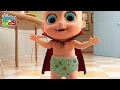 Johny Johny Yes Papa + Wheels On The Bus - Halloween and Learn Colors with Marble Run and Balloons