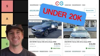 BEST Used Cars under 20 000 RANKED CarGurus Search first 20 Cars