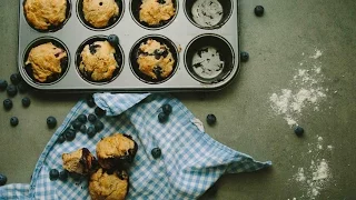 VLOG 18: Vegan Blueberry Muffin Recipe