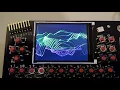Animated 3D surface plotting on Hackaday Supercon 2018 Badge
