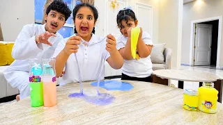 ليلى ولجين مايعطون اخوهم الكبير سلايم !