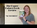 The Paper Palace By Miranda Cowley Heller NO SPOILERS Book Review