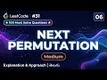 LeetCode 31 Next Permutation Brute Force Optimal Approach Dry Run