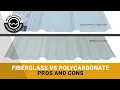 Fiberglass Vs Polycarbonate Roofing Panels Which Is A Better Skylight For A Metal Roof