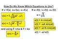 Physics 16 Simple Harmonic Motion 2 of 19 Which Equation to Use