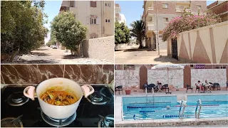 روتين يومي اكله اقتصاديه من غير لحمه ولا فراخ كشف تقديم المدرسه 