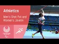 Athletics Shot Put \u0026 Javelin | Day 4 | Tokyo 2020 Paralympic Games