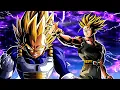 NEW VEGETA TRUNKS SUPER ATTACKS ACTIVE SKILL ANIMATIONS