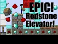 2D Minecraft Epic Redstone Elevator Tutorial