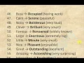 Advance synonyms words