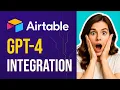 Connect to the GPT-4 API in Airtable with No-Code
