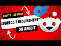 How to find NSFW Subreddit Requirements on Reddit Step-by-Step Guide OFM Onlyfans Management