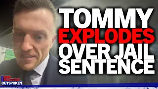 "F***ING LIARS" Tommy Robinson EXPLODES over Daily Mail jail sentence as daughter messages revealed