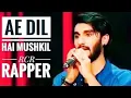 Download Lagu Ae Dil Hai Mushkil Title Track RCR RAPPER !! MTV Live Show !! Raftaar #Shorts