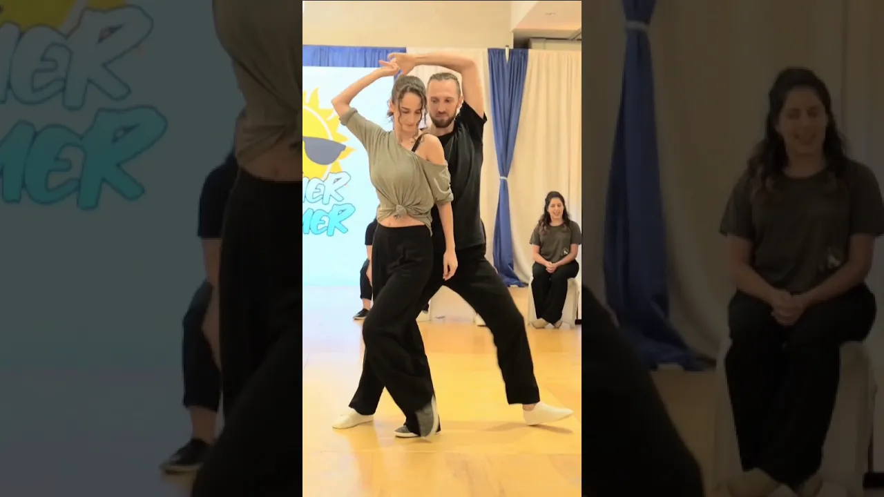 Great groove with Jakub ☺️☺️ #improv #westcoastswing