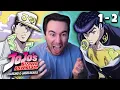 FIRST TIME REACTION to JJBA Diamond Is Unbreakable