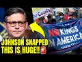Download Lagu 🚨Mike Johnson FREAKS OUT AS “NO KINGS DAY” Organizers DROP BOMB!