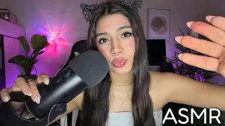 ASMR ESPAÑOL / L3NS LICKING + BESOS EN TU CARA + CANTANDOTE + EFECTO PECERA ( DUERME AHORA)