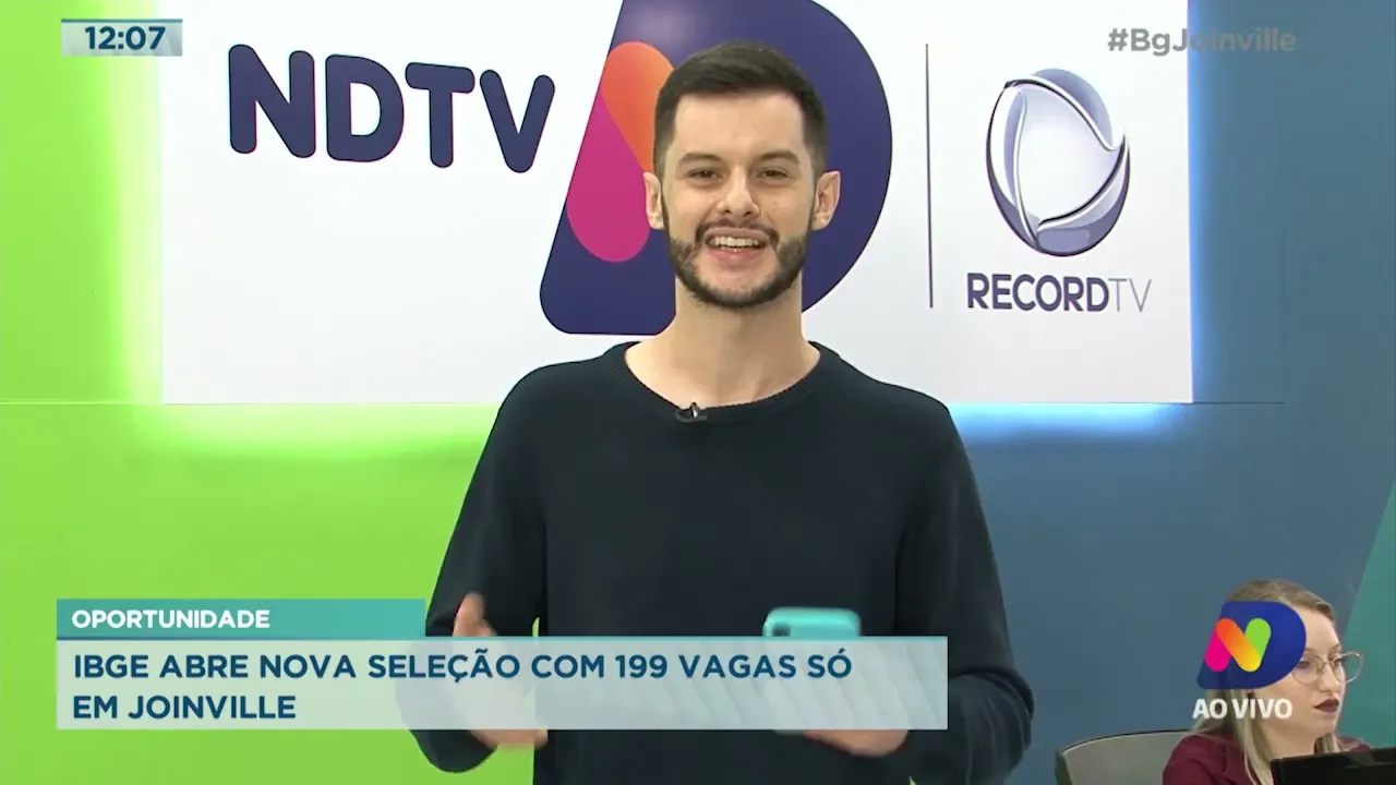 Oportunidade IBGE abre nova seleção com 199 vagas só em Joinville