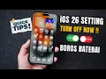 Download Lagu WAJIB MATIIN‼️ Setting iOS 26 yang Bikin Baterai iPhone Cepat Habis