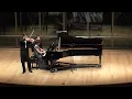 Dvorak Romantic Pieces Op. 75 for Violin and Piano Ivan Ženatý and Sandra Shapiro live at CIM