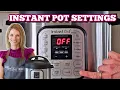 How To Use The Buttons on Your Instant Pot - What Each Function Means and How to Adjust Them