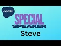 Special Speaker Chaplain Mark Akers