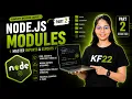 Node js Modules Mastery require module exports In-Depth Part 2