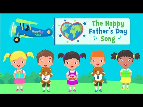 Download MP3 Happy Father's Day Song | Fathers Day | AROUND THE WORLD | Kid Songs | Simple Songs