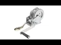 Harbor Freight Ton Hand Winch Review 62592 65688 30905 61385