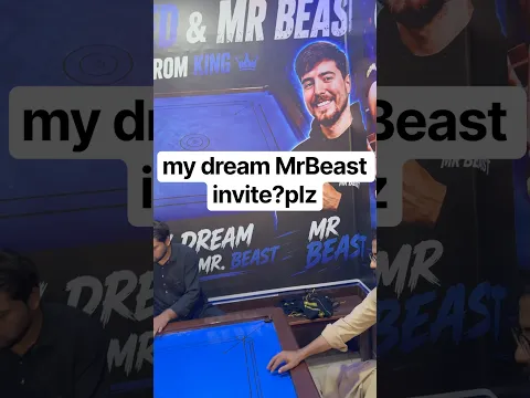 my dream MrBeast invite Carom Board world famous my #mrbeast #carrom #shorts