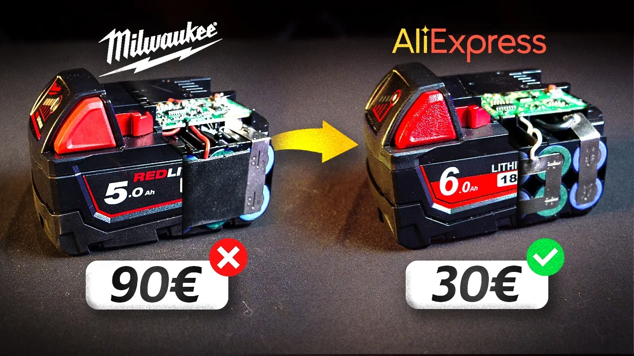 Test documenté sur la rentabilité réelle des batteries de contrefaçon
