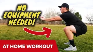 BEST At Home Baseball Workout No Equipment Needed