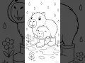 The 50 Cutest Capybara Coloring Pages for Kids Who Love Animals Free Printables