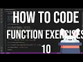 how to code racket - 10 function exercises