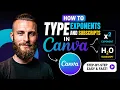 How to Type Exponents and Subscripts in Canva 2026 Guide Easy