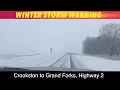 ROAD REPORT Winter Storm Warning 7 20 PM Thursday