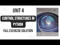 Class 10 unit 4 control structures in python new syllabus 2026 class 10 rawalpindi board