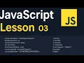 JavaScript Lesson 03 Primitive Data Types and typeof Operator JavaScript Tutorials for Beginners